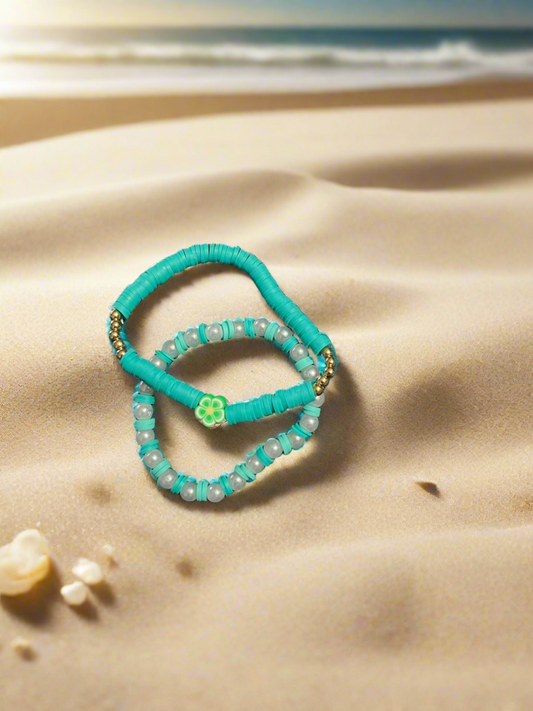 Bright, fun & perfect for girls colorful beads.