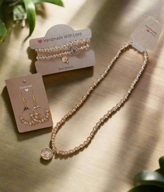 The tree of life necklace set.